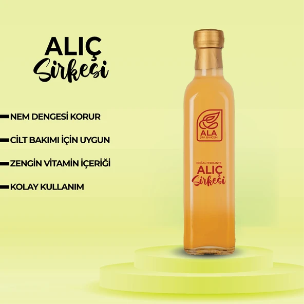Alıç Sirkesi %100 Doğal Fermantasyon 500 Ml