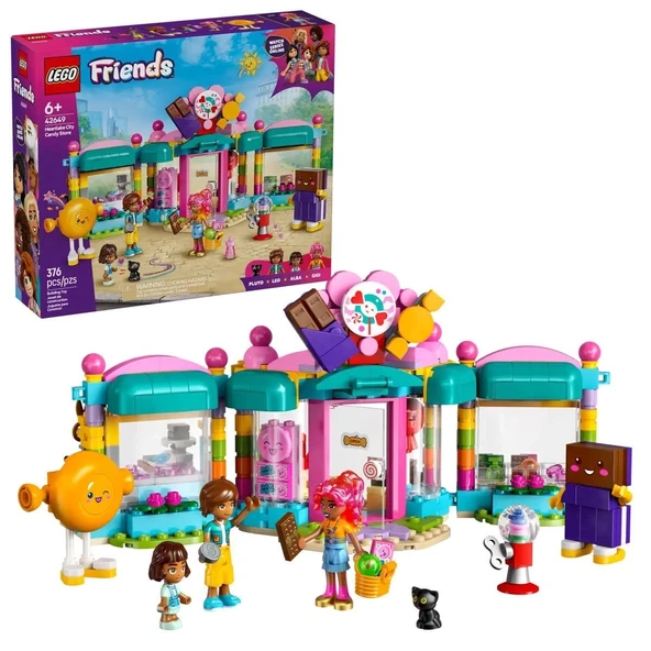 42649 Lego Friends Heartlake City Şekerci Dükkanı  parça + yaş ürün görseli