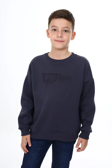 Toontoy Erkek Çocuk Best Mood Baskılı Sweatshirt - 4