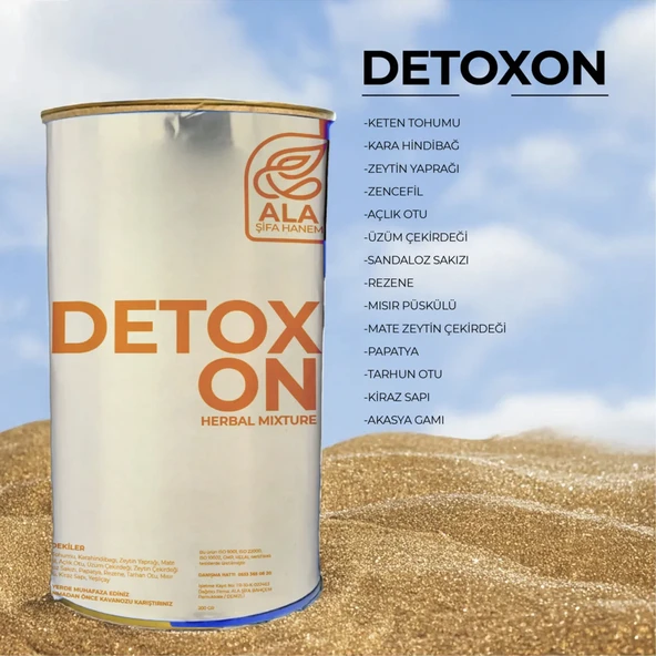15 çeşit bitkisel karışım Detox 200gr