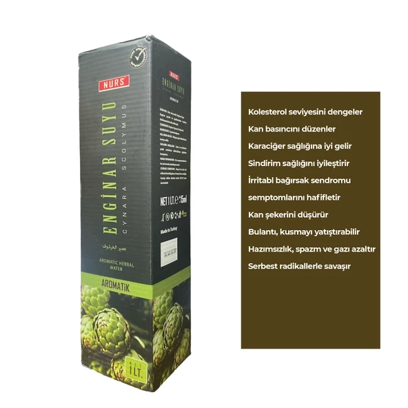 AROMATİK ENGİNAR SUYU 1000 Ml - 2