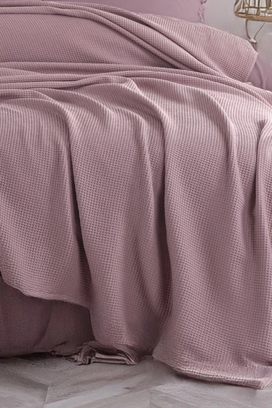 Ecocel Pike Örtü Battal MegaKing 260x230cm Karde Mürdüm - 2