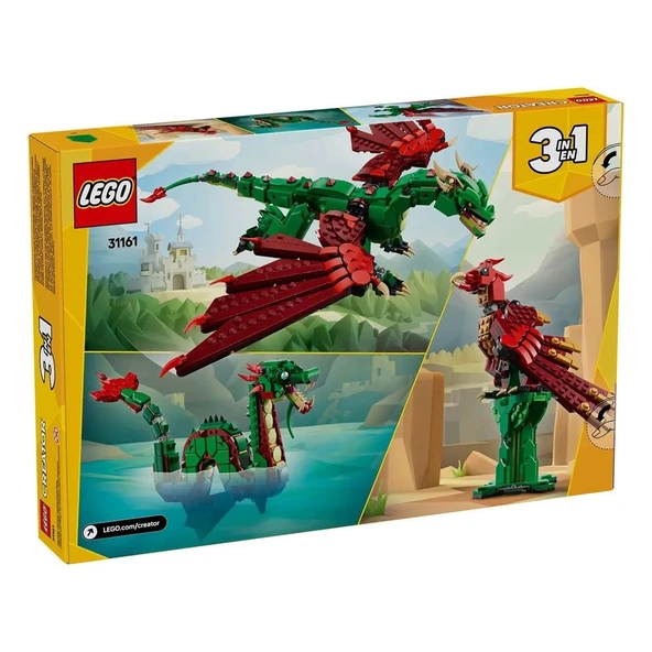 31161 Lego Creator 3in1 - Orta Çağ Ejderhası 715 parça +9 yaş - 8