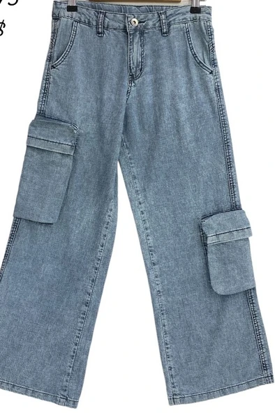 Çikoby Kız Çocuk Kot Pantolon