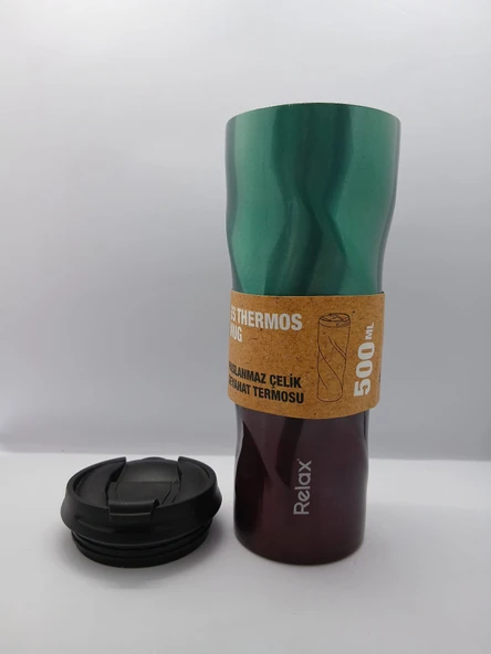 SS THERMOS MUG 500 ML PASLANMAZ ÇELİK TERMOS - 4