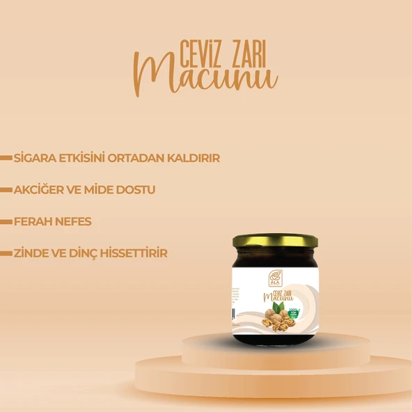 CEVİZ ZARI MACUNU 240 Gr