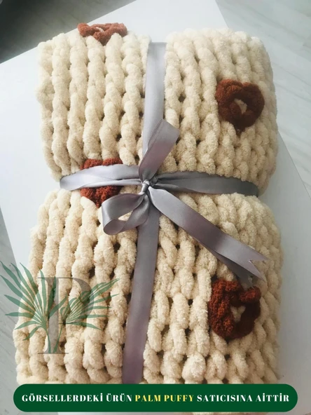 PALM PUFFY KALP DESENLİ BEBEK BATTANİYESİ - 3