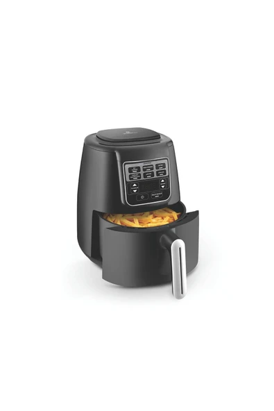 Karaca Air Pro Cook 3 in 1 XL Ev Yemeği, Közleme, Airfryer Black Silver - 2