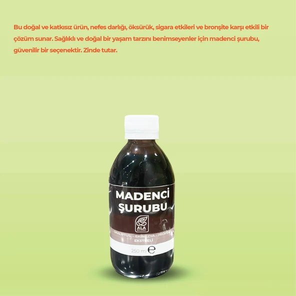 MADENCİ ŞURUBU 250 Ml - 2