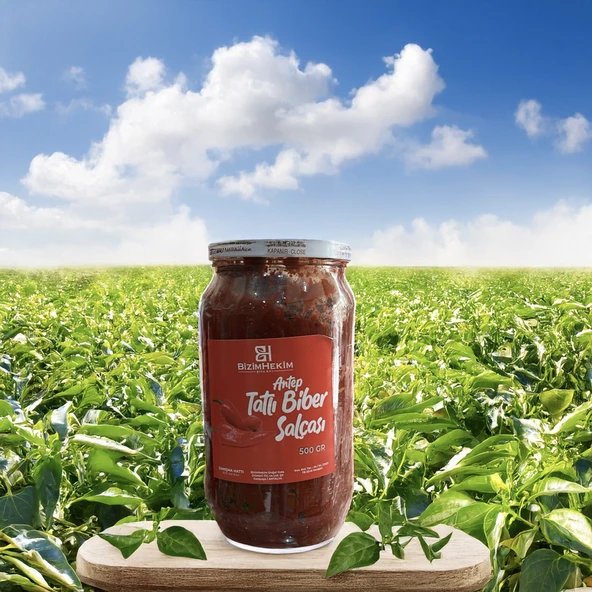 ANTEP TATLI BİBER SALÇASI 500 Gr.
