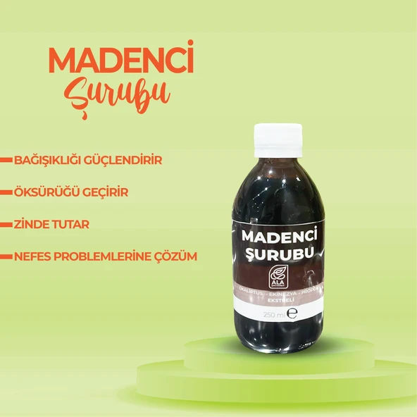 MADENCİ ŞURUBU 250 Ml
