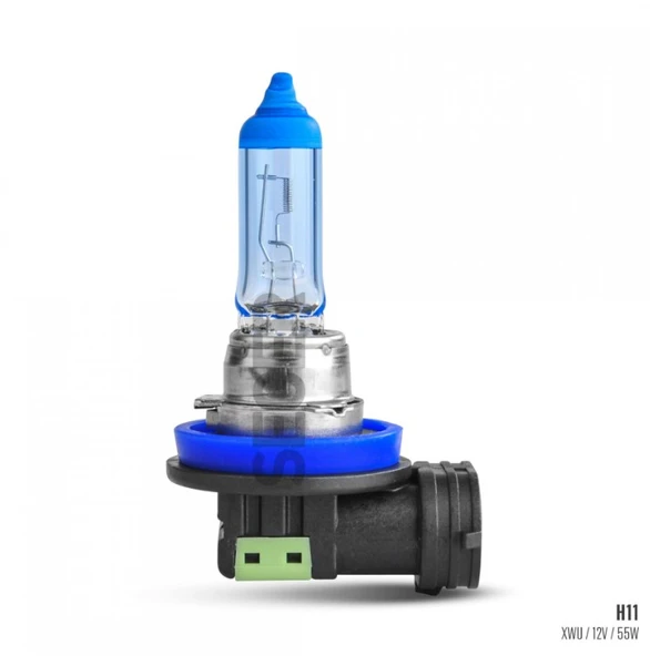 Seger H11 12V 55W Xenon White Ultra (4.000K Beyaz Işık) - 2