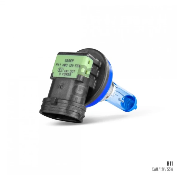 Seger H11 12V 55W Xenon White Ultra (4.000K Beyaz Işık) - 3