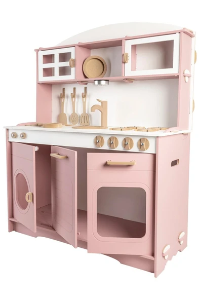 Ahşap Boyalı Mutfak - Elizya - 3