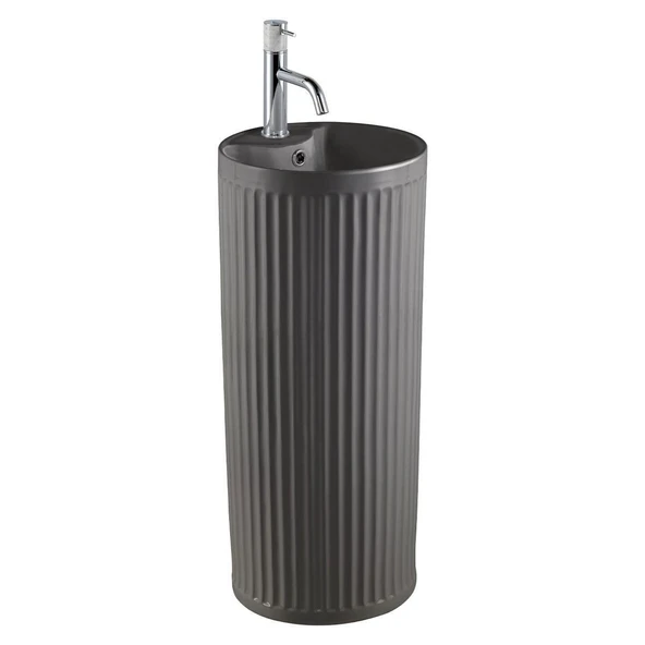 LENA MONOBLOK LAVABO (MAT FÜME) E-W310MF - 1