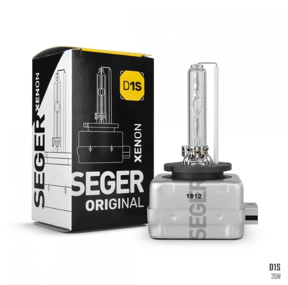 Seger D1S 85V 35W PK32d-2 Hıd / Xenon (4.700K Beyaz Işık) 1 ADET