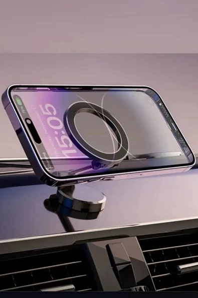 Acl T-102 MagSafe Telefon Tutucu 360 Dönebilen Telefon Tutucu - 3