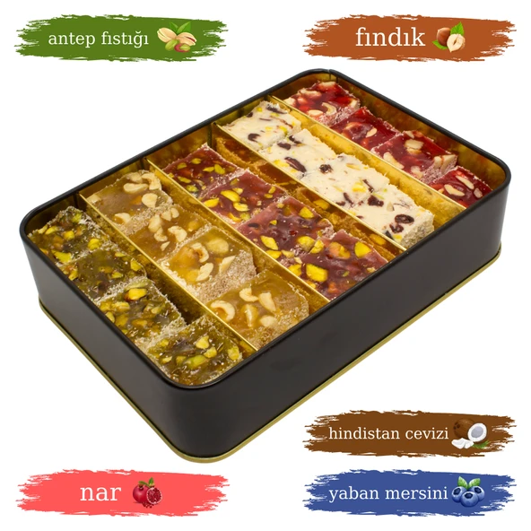 Karışık Spesiyal Lokum 650 Gr - 2