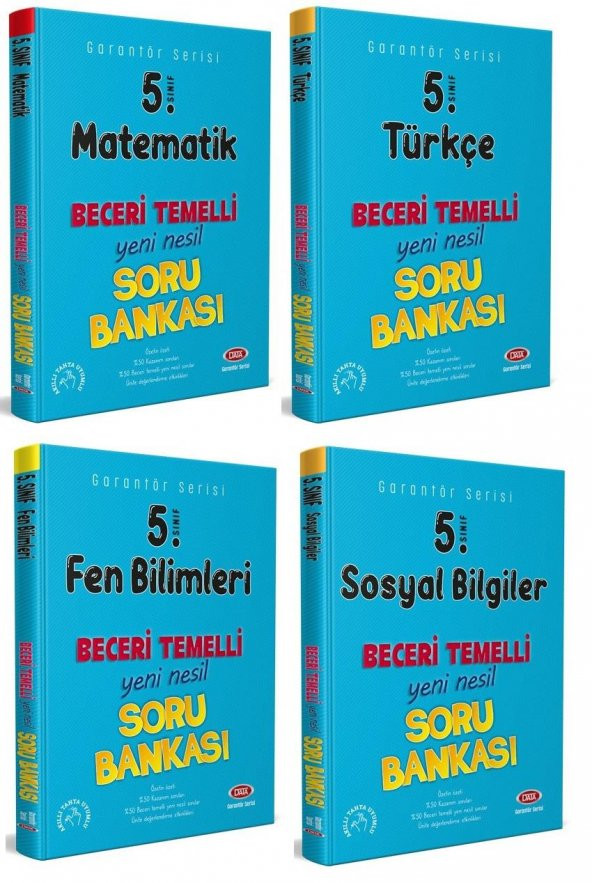 Data Yayınları 5. Sınıf Beceri Temelli Soru Bankası Seti