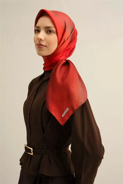 2025  İLKBAHAR - YAZ - DJ SAF İPEK EŞARP  ( SURA)-9308D02