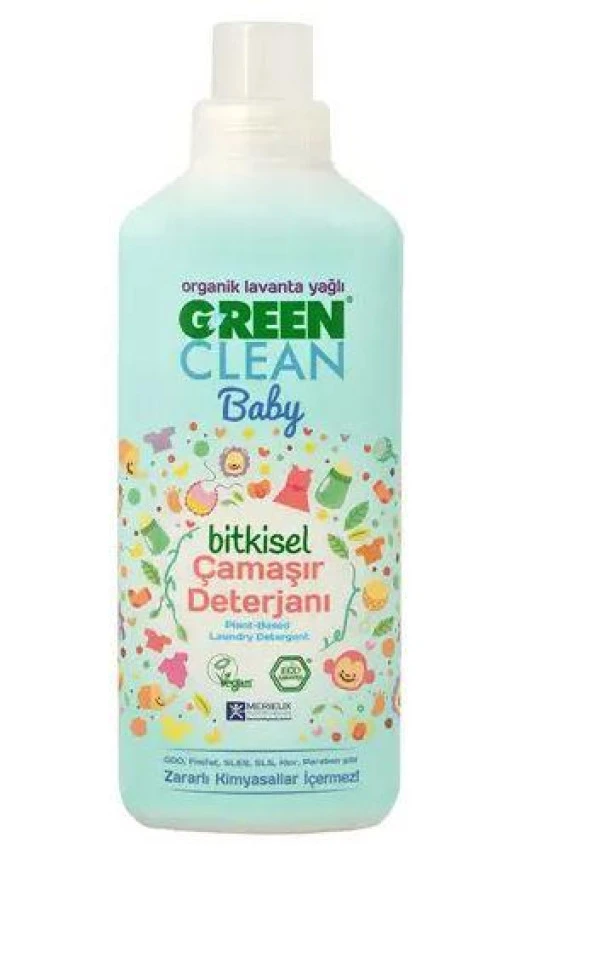 U Green Clean Organik Baby Çamaşır Deterjanı 1000 ml