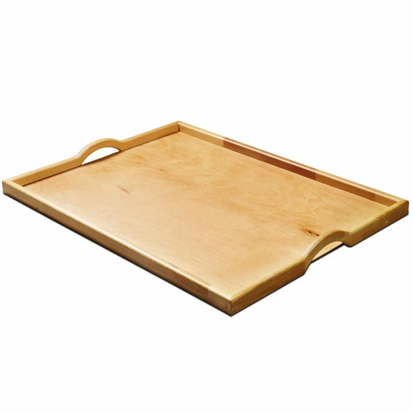 Ahşap Meze Servis Tepsisi 60x80 Cm