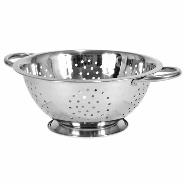 Makarna Süzgeci Çelik - 30 Cm