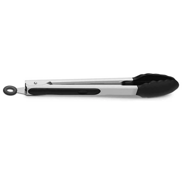 Barbekü Maşası Silikon Uçlu 40 Cm
