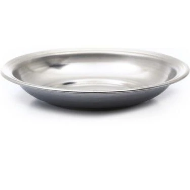 Çelik Ekonomik Yemek Tabağı 17 Cm (12 Adet)