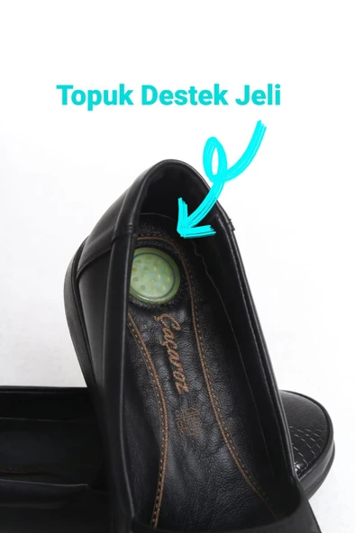 Büyük Numara Bayan Topuk Destek Jelli Ortapedik Günlük Ayakkabı - 6