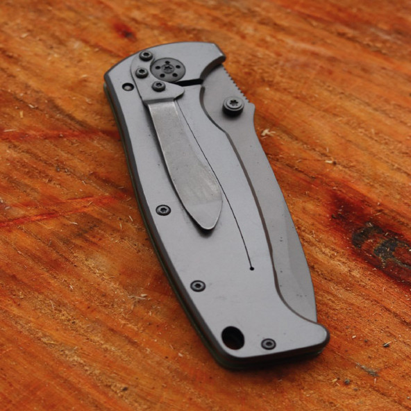 Nurgaz NG-C003 Campout Çelik Bıçak - Çakı Göktuğ Özel Kutulu - 8