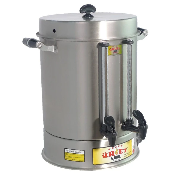 Üret Çelik 14 Litre Standart Çay Makinesi - 160 Bardak