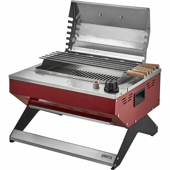 Remta Gazlı (Tüplü) Profesyonel Döküm Barbekü (Marin kullanıma uygundur)