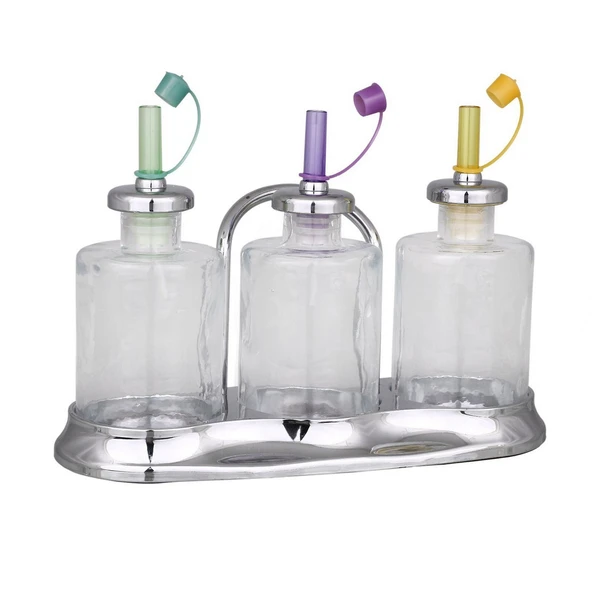 Krom Standlı 3'lü Sirkelik Takımı ürün görseli 1