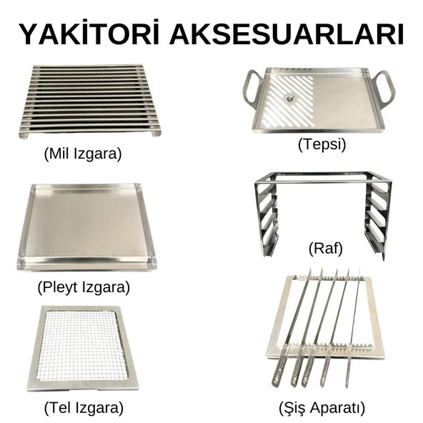 Yakitori Sunum Izgara 35 Cm - 2