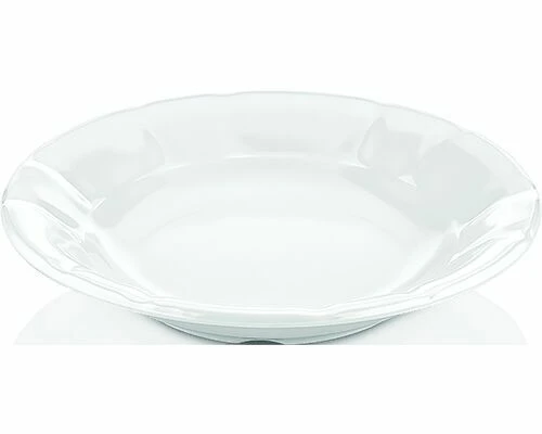 Melamin Oluklu Çukur Tabak 19 Cm (12 Adet)