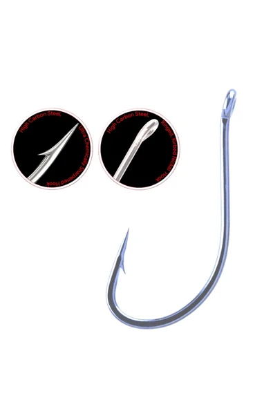 Shogun 9939 Maruseigo Halkalı Nikel İğne No:5/0 - Resim 2