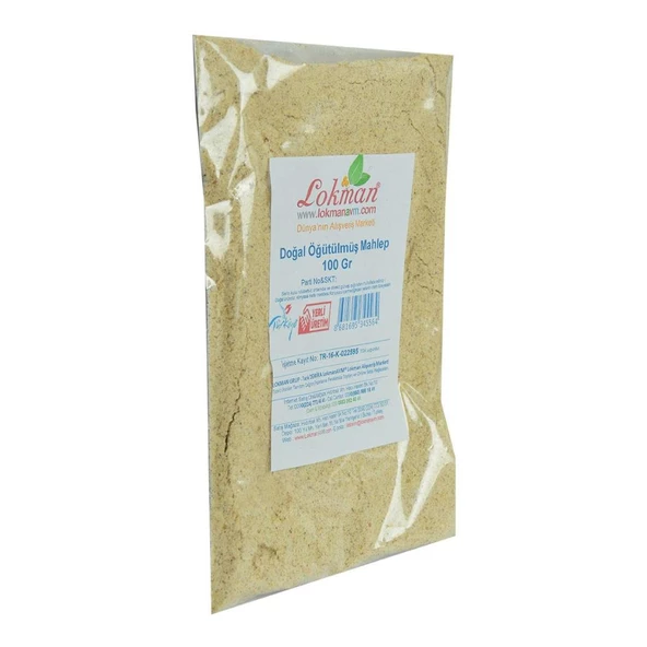 Doğal Öğütülmüş Mahlep Tozu Prunus Mahaleb Tozu Toz Mahlep 100GR - 3