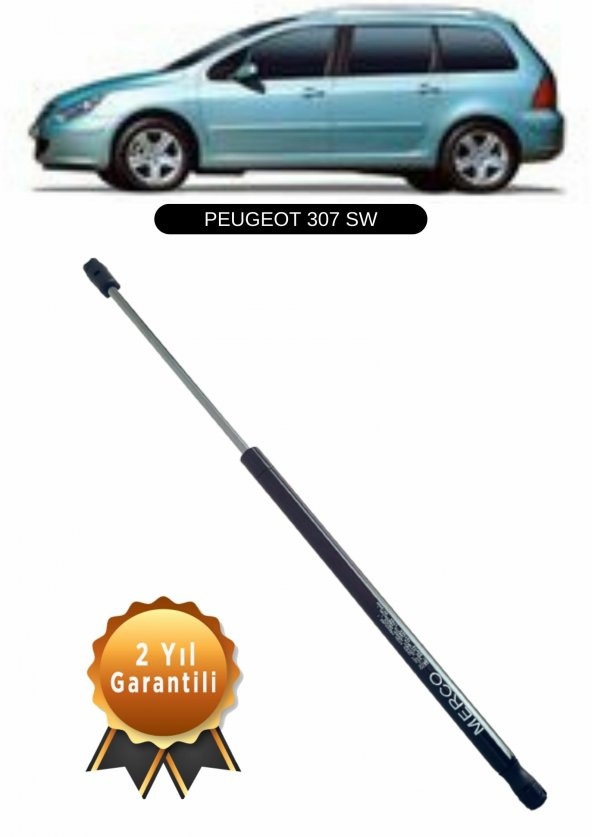 Peugeot 307 SW (2002/) Bagaj Amortisörü  (9638605280)