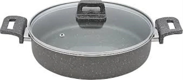 Mehtap Vigano 24 Cm Gri Tencere