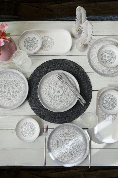 Keramika Stone Kahvaltı Takımı 10 Parça 4 kişilik 21426-27 - 2