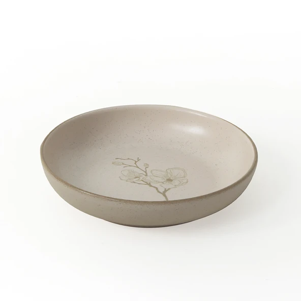 Keramika Taupe Bloom Nordıc Yemek Takımı 24 Parça 6 Kişilik 22519-20-28-29 - 10