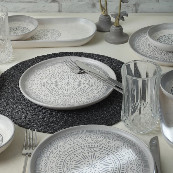 Keramika Stone Kahvaltı Takımı 10 Parça 4 kişilik 21426-27 - 4