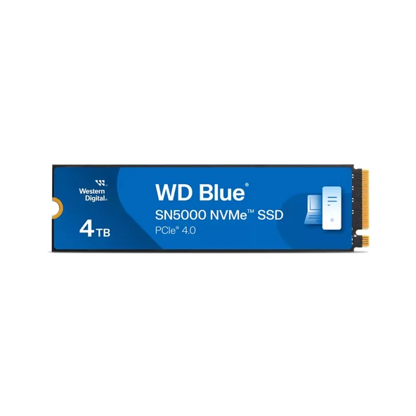 WD 4TB  BLUE M.2 NVMe SN5000 5500/5000MB/s WDS400T4B0E GEN4 SSD