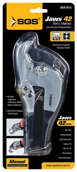 SGS1012 JAWS 42 PPRC Boru Kesme Makası 42mm - 4