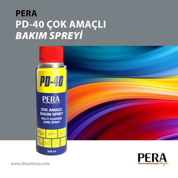 PERA PD-40 ÇOK AMAÇLI BAKIM SPREYİ 200ML