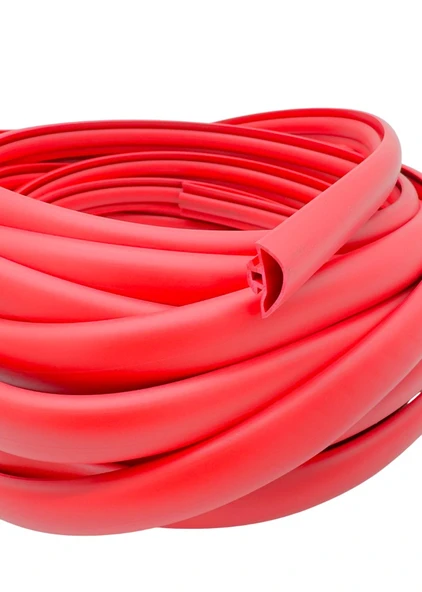 Contacall Alüminyum Boşluk Kapama Fitili Yanma Geciktirme Özellikli Fitil 10 Metre Kırmızı - 5