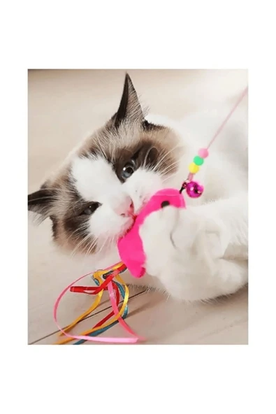 Pribor Kedi Balıklı Oyun Oltası 90 CM