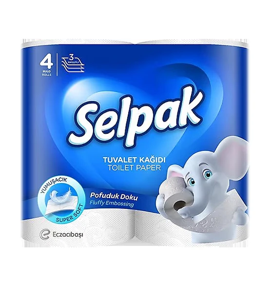 Selpak 4 lü Tuvalet Kağıdı