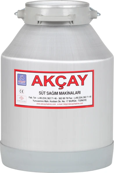 30 LT Alüminyum Süt Güğümü